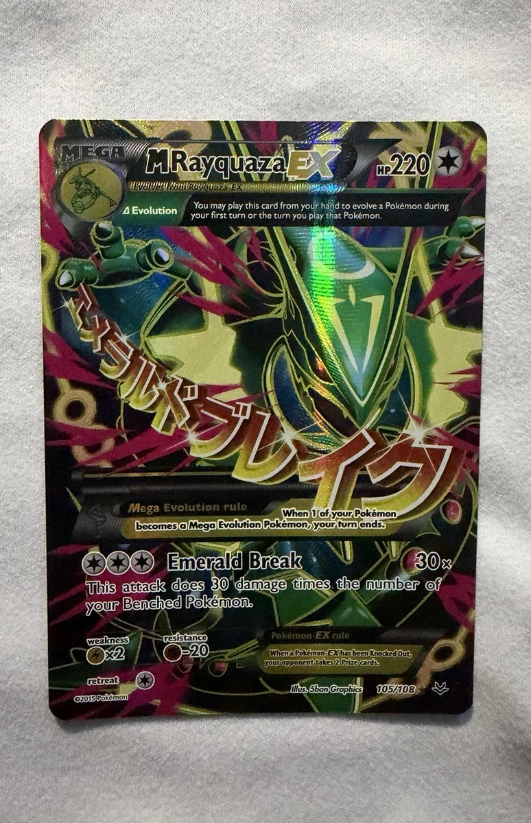 25+ Rayquaza Pokémon TCG Ultra Rare XY Individual Collectible Card