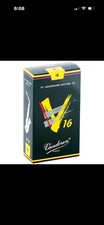 Vandoren Alto Sax V16 Reeds Strength 4 Box of 10