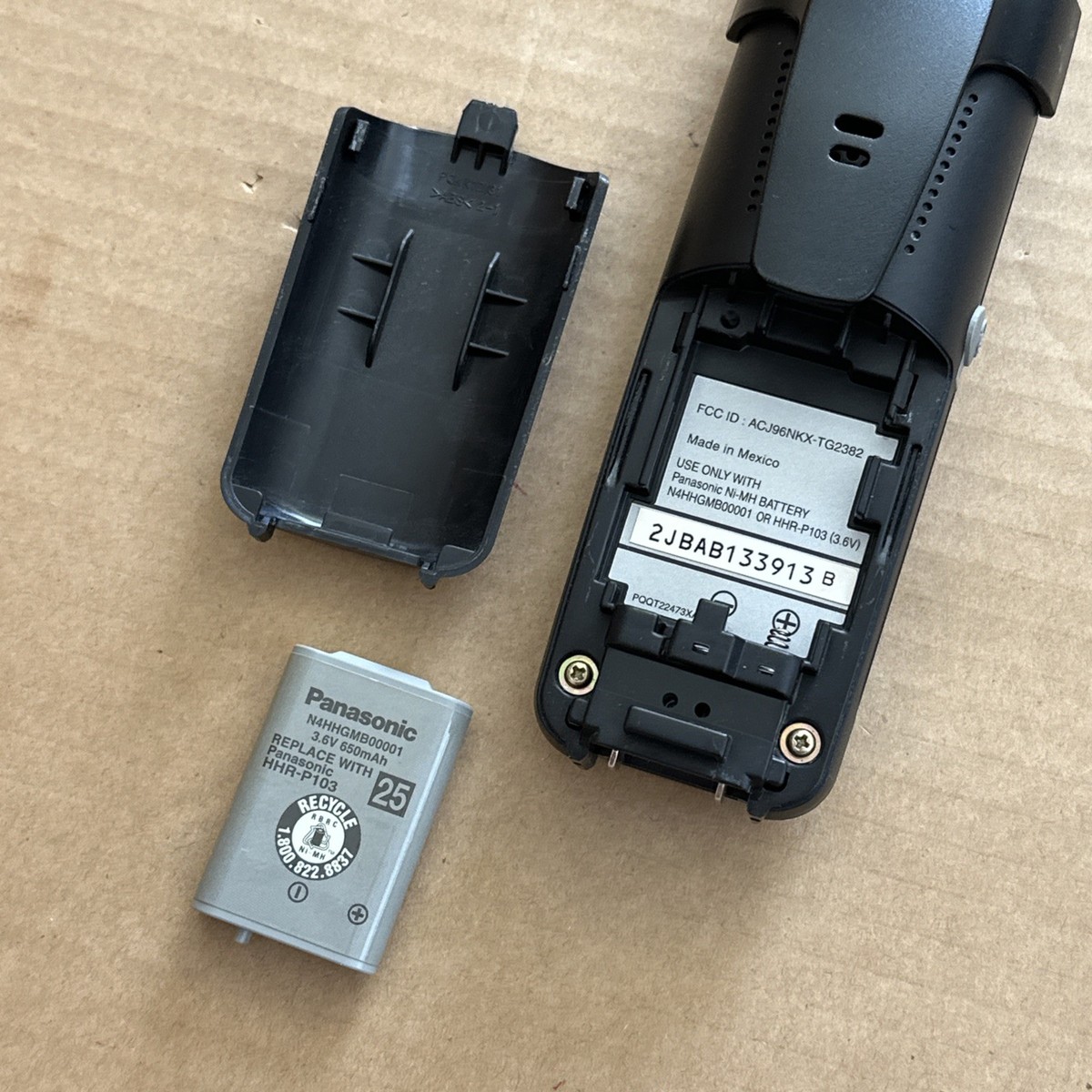 Vhbw 2x batteria compatibile con Panasonic KX-TG200ALB, KXTG200CB, KXTCA14, KX-TCA14, KXTG200ALB telefono fisso cordless (800mAh, 2,4V, NiMH) | Leroy Merlin