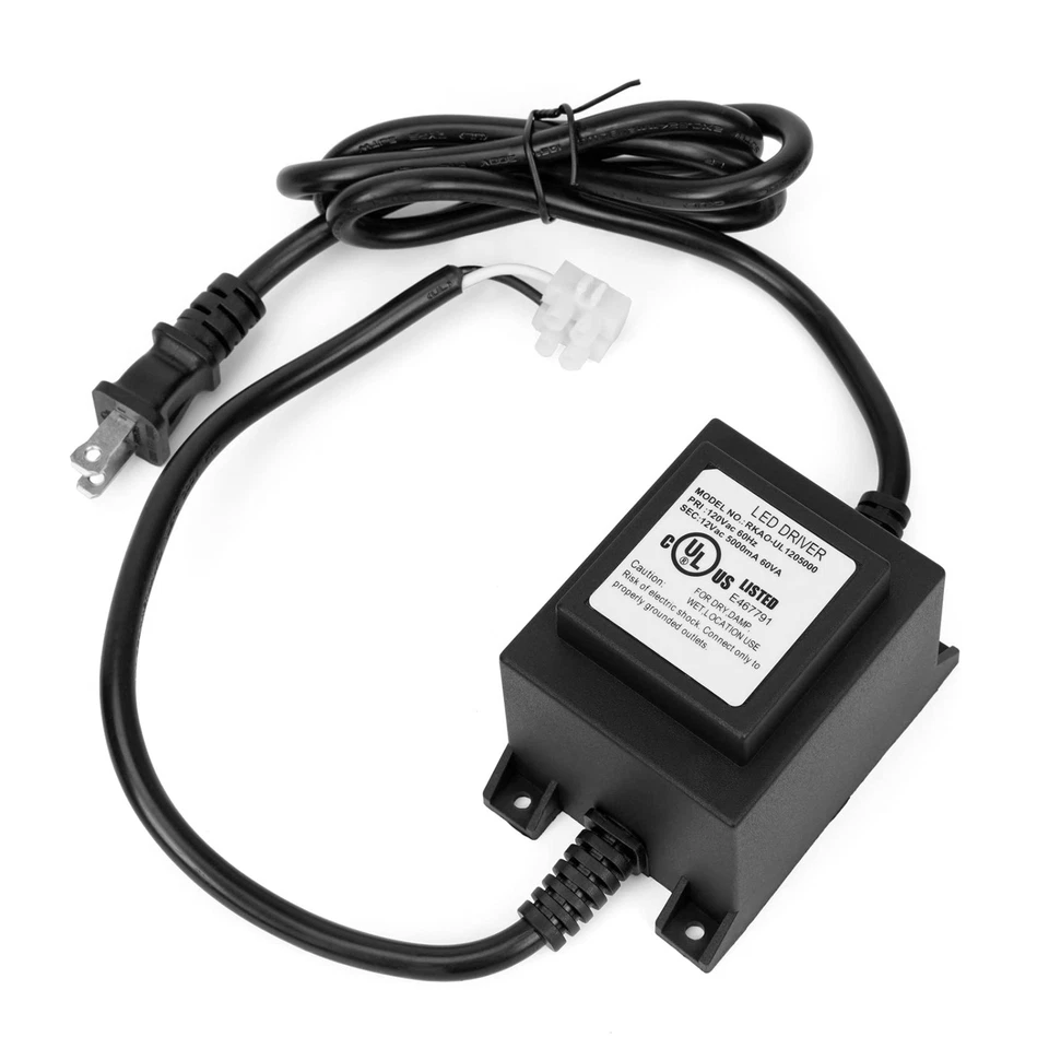Outdoor Transformer 110/120V to 12V 60W Waterproof for LED Lights & Grills - Image 2 of 4