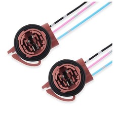 2PCS 3157 Bulb Socket,Turn Signal Socket/Tail Light Socket/Brake Light Socket