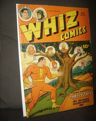 Whiz Comics, No. 55, June, 1944 US Fawcett Comics (Captain Marvel) (C. C. Beck)