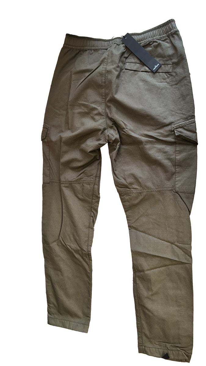 Stone island 32398 REFLECTIVE WEAVE RIPSTOP-TC cargo pants size 32