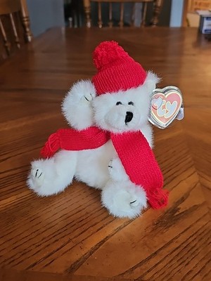 Peppermint The Bear Love Me True The Attic Ty Beanie Baby Retired 1993