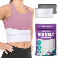Broken Rib Brace for Women & Men - Compressio...