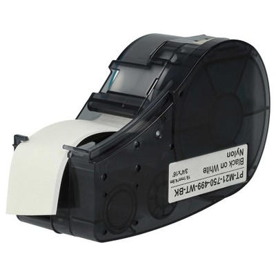 Schriftband für Brady BMP21-LAB IDPAL BMP21 Plus Schwarz/Weiß 19,05mm 6,4m