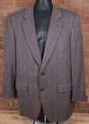 Chester Barrie London Bullock & Jones Houndstooth Windowpane New Wool Jacket 44R