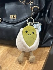 Jellycat Amuseables Horatio Pistachio Bag Charm   Cute Plush Keychain Toy   NWT