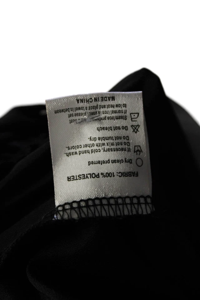 Mono de mujer Elle Lauri manga corta cuello en V pierna ajustada negro talla grande Foto 4 de 4