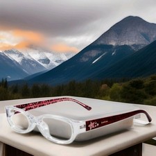 NEW Bebe BB5053, Crystal, Eyeglass Frames 50/16-135 Free Shipping