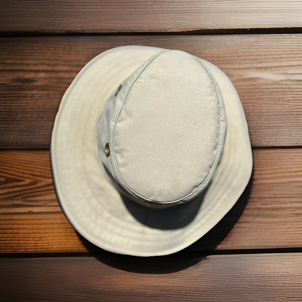 Sombrero De Colección Tilley Durables Pato Lona Talla 8 Wanderer Crema Algodón Modelo LT6 Foto 4 de 4