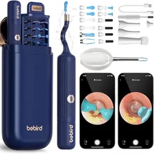 Bebird Earsight Plus Ear Cleaning Earwax Removal Tool Kit, Flexible Otoscope