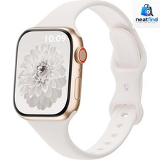 Apple Watch Band Silicone Slim 38mm/40mm/41mm/42mm/44mm/45mm/46mm/49mm