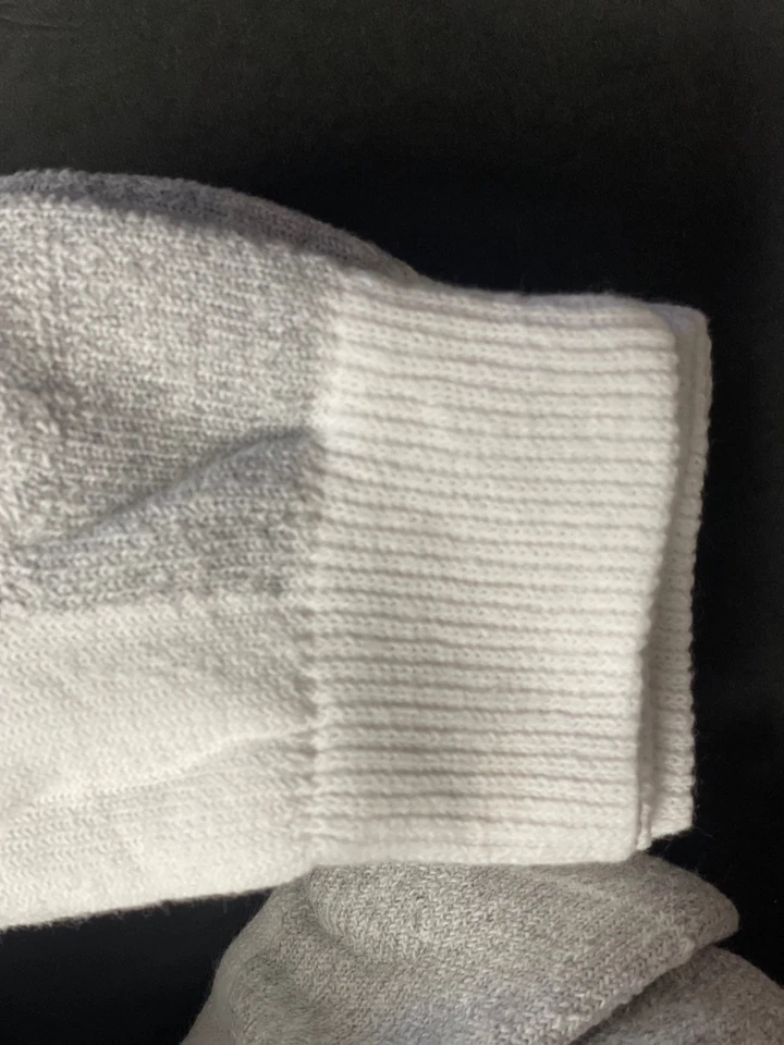 4 pares de calcetines al tobillo 9-11 gris parte inferior para mujer/hombre botas deportivas trabajo algodón Foto 2 de 4