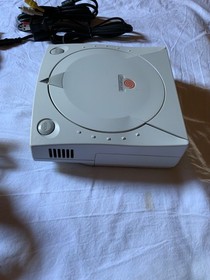 SEGA Dreamcast Console Bundle crazy taxi,  White VMU Tested OEM Controler