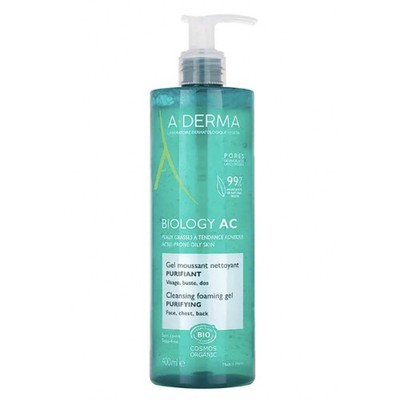 A-Derma Biology-AC Purifying Foaming Gel 400ml