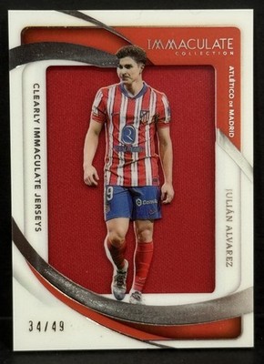 【日本未発売】Atletico Madrid Vaporedition24-25 2024-25 Panini Immaculate Atletico Madrid Julian Alvarez Clearly