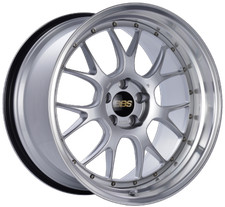 Bbs Fits Lm-r 20x9.5 5x120 Et23 Diamond Silver Center Diamond Cut Lip Wheel