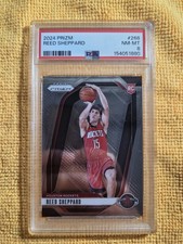 2024-25 Panini Prizm - Reed Sheppard #268 Silver Prizm (RC) Houston Rockets 