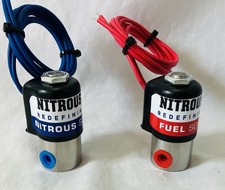 Nitrous Plus 175 Hp Nitrous And Fuel Solenoids Matched Set Nos