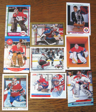9x Patrick Roy mint MONTREAL CANADIENS hockey cards lot HIGH END NHL AVALANCHE $