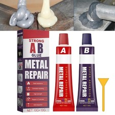 Weld Metal Repair Paste,Super Glue All Purpose,Metal Glue Weld,Strong AB Liquid