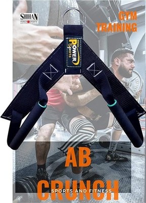 AB CRUNCH Kabelbaum V Power Sport 6er Pack AB'S Super-Heavy Duty Kabelmaschine Atta