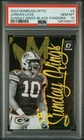 Jordan Love 2024 Donruss Optic Black Pandora Prizm Sunday Kings /25 PSA 10