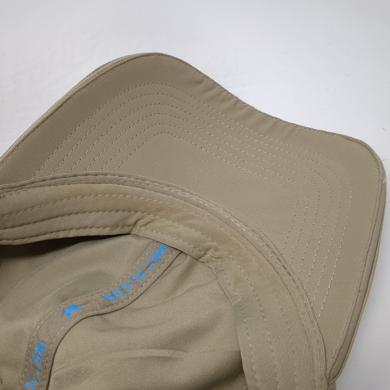 Mission Strapback Baseball Cap Solid Beige One Si… - image 8