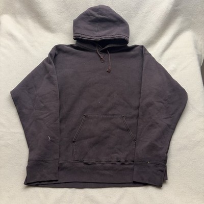 Supreme Brown Reverse Weave Hoodie Size XXL USA Made Heavy Cotton Sweatshirt