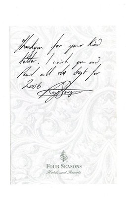 Ray Stevenson Baylan Skoll in Star Wars ASHOKA signed 6x4 Brief handsigniert