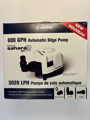 Attwood 800 GPH Automatic Bildge Pump Saharah 2