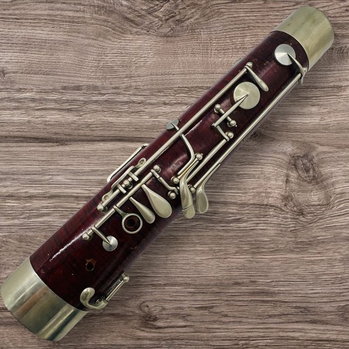 Ernst Riedl Vintage Bassoon Music Instrument Graslitz Czechoslovakia with Case - Picture 7 of 22