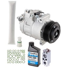 For BMW 330i 2006 AC Compressor w/ A/C Repair Kit GAP