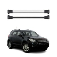 DachträGer GrundtäGer FüR Toyota RAV4 XA30 2005-2012 75Kg Aluminium Silber 2 Tlg