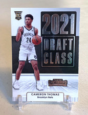 2021-22 Contenders CAMERON THOMAS Draft Class Insert No. 27 Brooklyn Nets