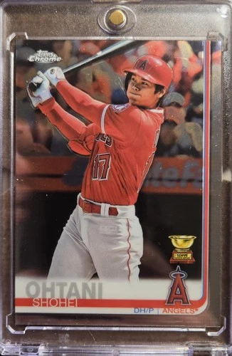 2019 Topps Chrome Shohei Ohtani #1 Angels All-Star Rookie Baseball Card