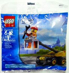 LEGO City: (30229) Cherry Picker, (5610) Builder, (60385) Construction Digger