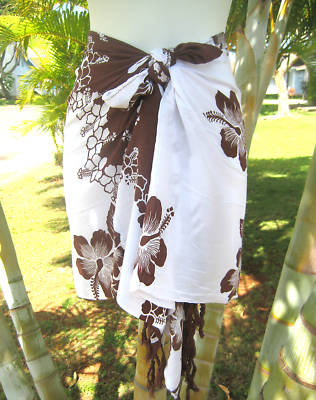 Hawaiian best sale wrap skirt