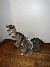 Tyrannosaurus Rex Dinosaur 2011 Large Rubber T-Rex Toys R Us 12"