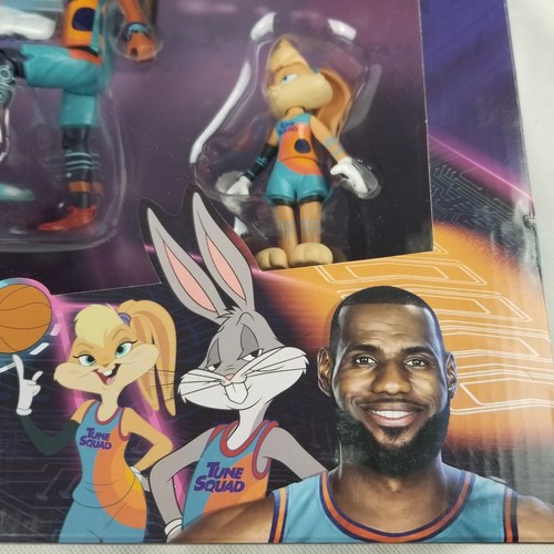 NEW* Space Jam Kids Toys Baller Elite Tune Squad Gold Chronos Action Figure Set - Picture 4 of 14