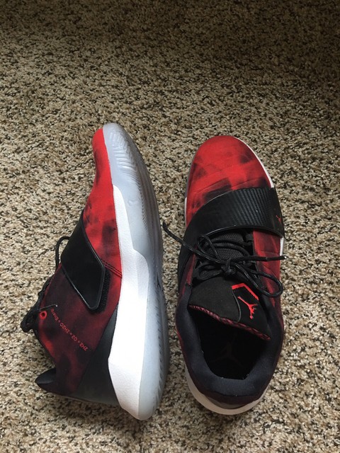 Jordan Cp3.xi Rocket Fuel Mens Aa1272-600 Red Black Basketball Shoes Size 13 for sale online | eBay