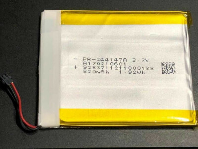 3.7v 520mAh BATTERY FOR S6 S8 SQUARE CHIP READER 