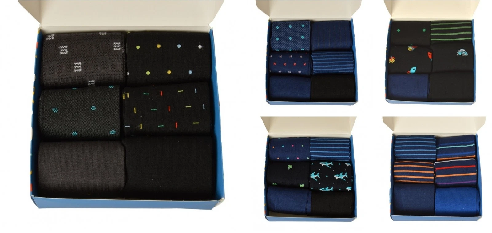 CIOCCA men's socks long high pack of 6 pairs of summer cotton socks with box ite