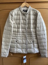 Gerry Weber Beige Light Down Quilt Jacket, Super Soft And Warm, Size 12