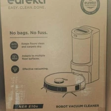 Eureka NER E10s Robot Vacuum with Bagless Self Emptying Station Robotic Vacuum 