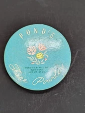 NOS Pond's Face Powder Brunette (Rachel) Pond's Extract Co NY #2828 Vintage