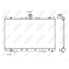 Radiateur Mitsubishi GRANDIS