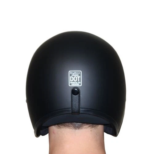 Daytona Cruiser Helmet Slim Line 3/4 Open Face Quick Release DOT 2XS-4XL - Image 4 of 4