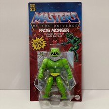 Masters of the Universe Origins Frog Monger Figure HKM82 Brand New and Authentic